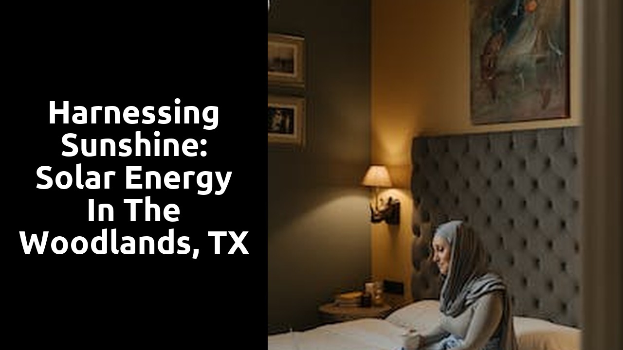 Harnessing Sunshine: Solar Energy in The Woodlands, TX